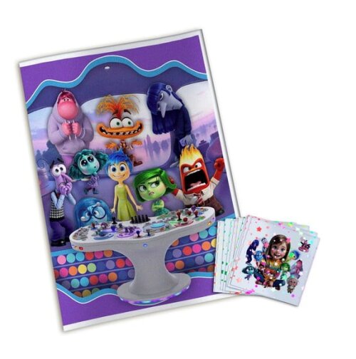 Álbum de Figurinhas Metalizadas Divertida Mente 2