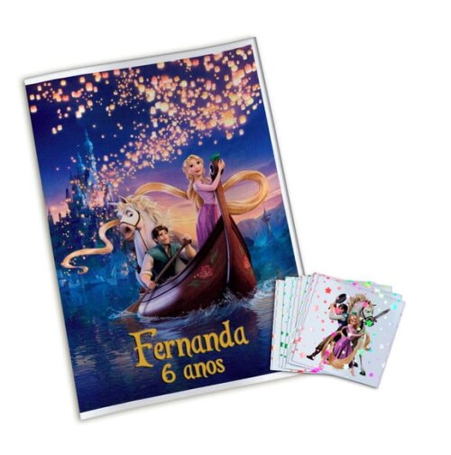 Álbum de Figurinhas Metalizadas Enrolados