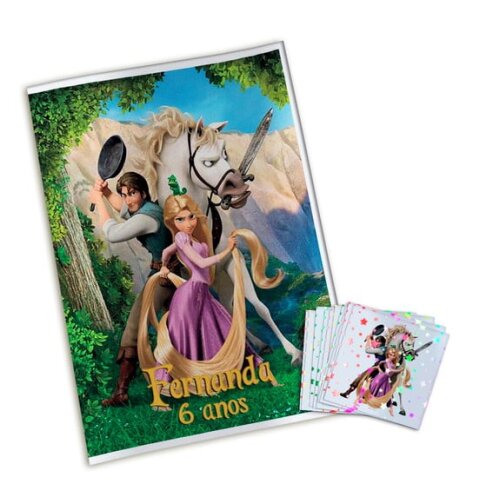 Álbum de Figurinhas Metalizadas Enrolados