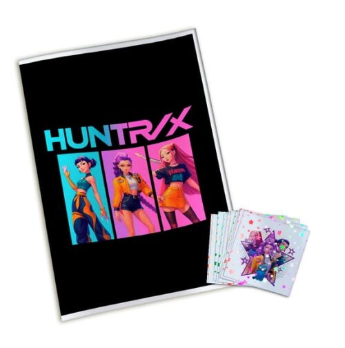 Álbum de Figurinhas Metalizadas Guerreiras do K-pop