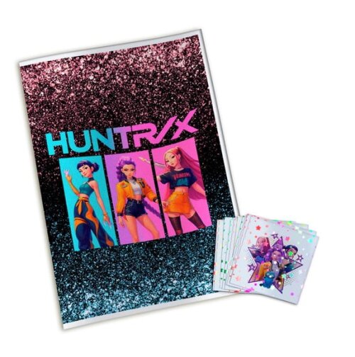 Álbum de Figurinhas Metalizadas Guerreiras do K-pop