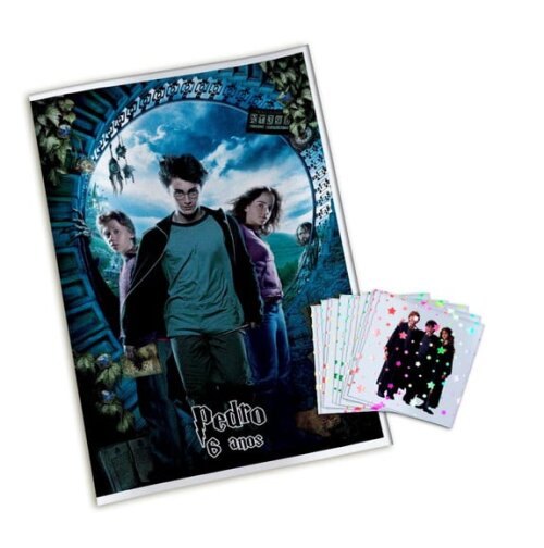Álbum de Figurinhas Metalizadas Harry Potter
