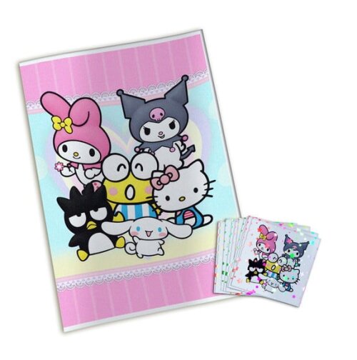 Álbum de Figurinhas Metalizadas Hello Kitty
