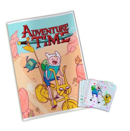 Álbum de Figurinhas Metalizadas Hora de Aventura