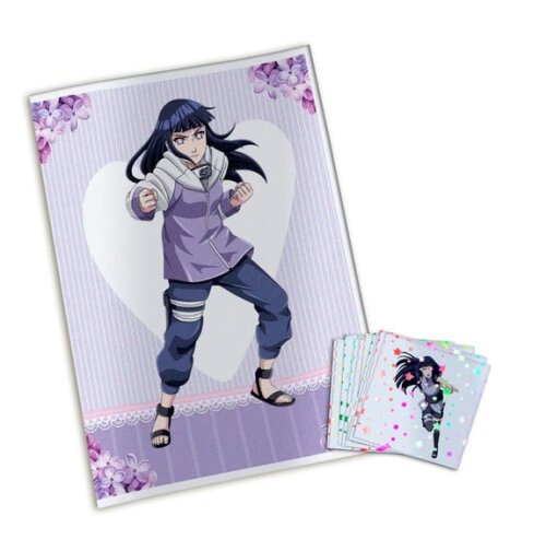 Álbum de Figurinhas Metalizadas Hinata