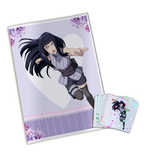 Álbum de Figurinhas Metalizadas Hinata