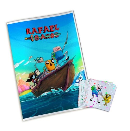Álbum de Figurinhas Metalizadas Hora de Aventura