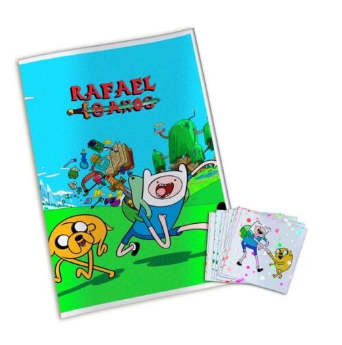 Álbum de Figurinhas Metalizadas Hora de Aventura