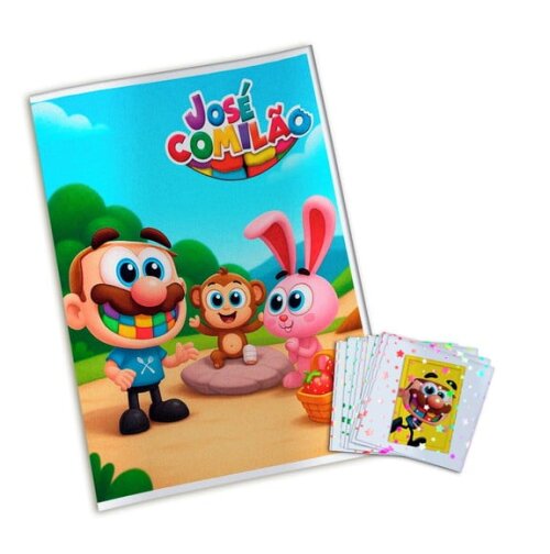 Álbum de Figurinhas Metalizadas José Comilão