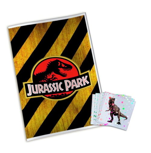 Álbum de Figurinhas Metalizadas Jurassic Park
