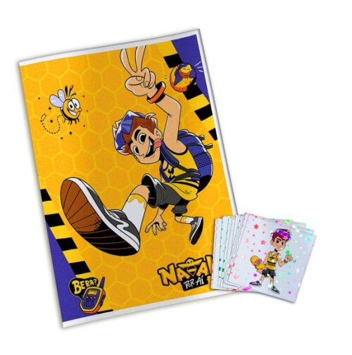 Álbum de Figurinhas Metalizadas Natan Por Aí