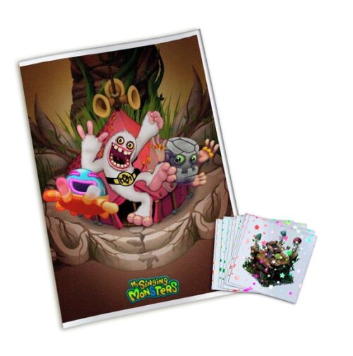 Álbum de Figurinhas Metalizadas My Singing Monsters