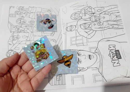 Álbum de Figurinhas Metalizadas Natan Por Aí