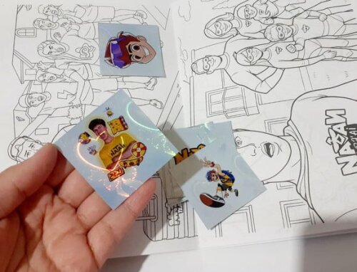 Álbum de Figurinhas Metalizadas Natan Por Aí