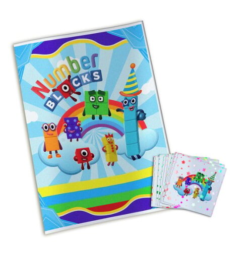 Álbum de Figurinhas Metalizadas Numberblocks