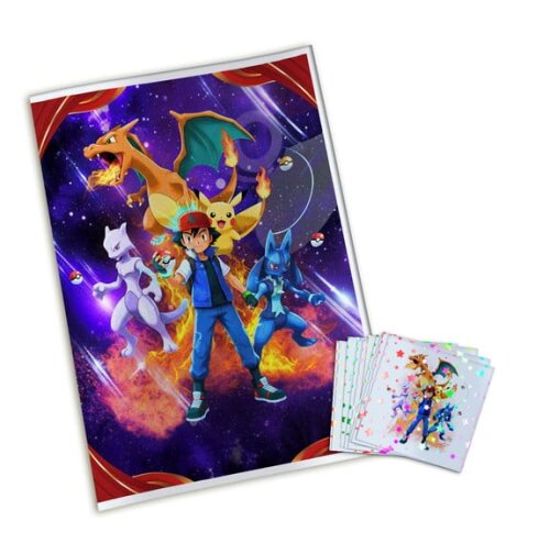 Álbum de Figurinhas Metalizadas Pokémon