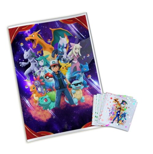Álbum de Figurinhas Metalizadas Pokémon