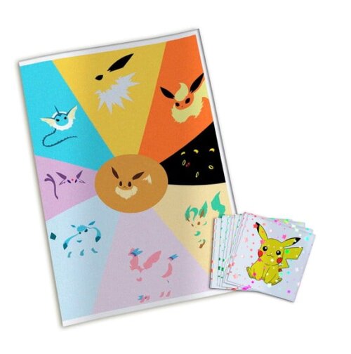 Álbum de Figurinhas Metalizadas Pokémon