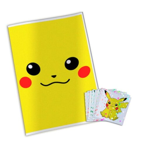 Álbum de Figurinhas Metalizadas Pokémon