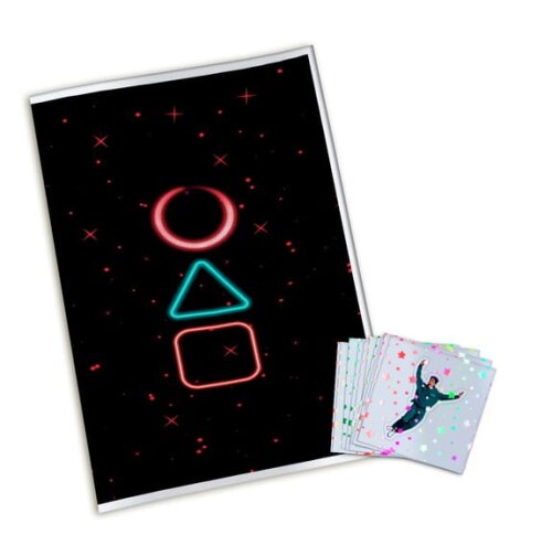 Álbum de Figurinhas Metalizadas Round 6