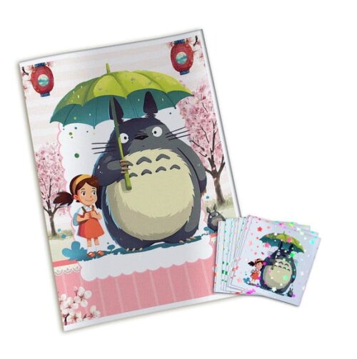 Álbum de Figurinhas Metalizadas Studio Ghibli