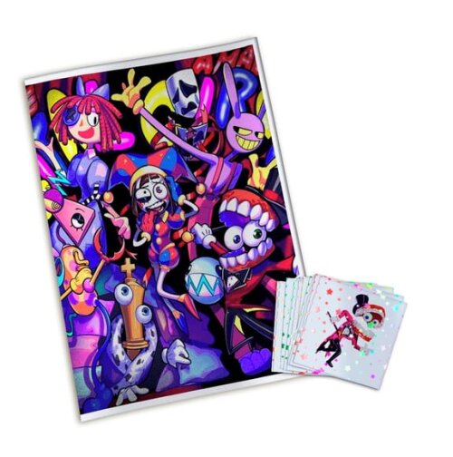 Álbum de Figurinhas Metalizadas The Amazing Digital Circus