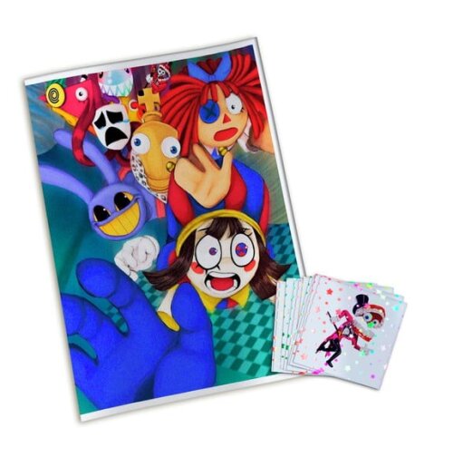 Álbum de Figurinhas Metalizadas The Amazing Digital Circus