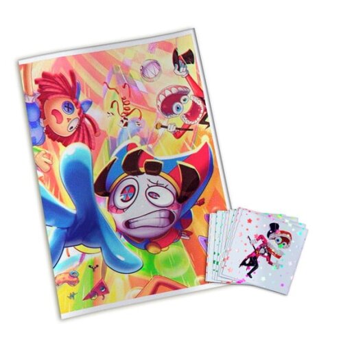 Álbum de Figurinhas Metalizadas The Amazing Digital Circus