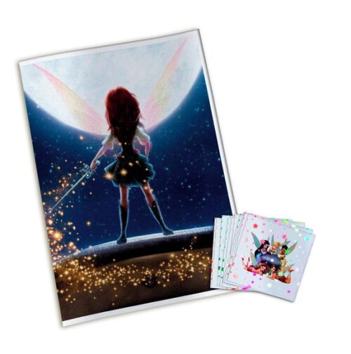 Álbum de Figurinhas Metalizadas Tinker Bell