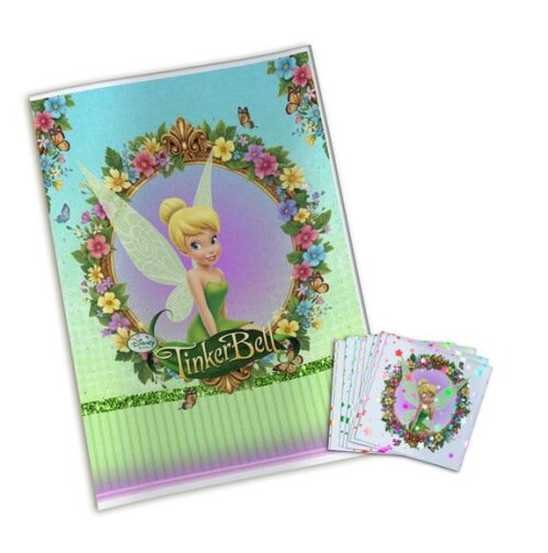 Álbum de Figurinhas Metalizadas Tinker Bell