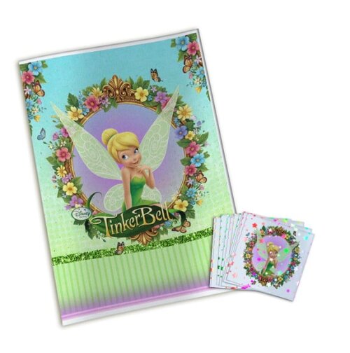 Álbum de Figurinhas Metalizadas Tinker Bell