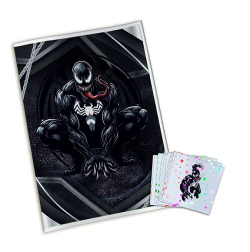 Álbum de Figurinhas Metalizadas Venom