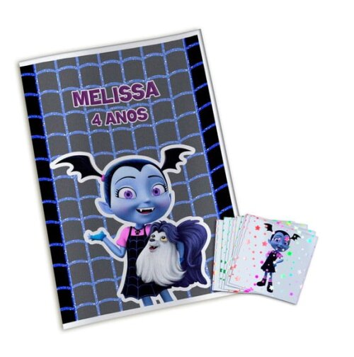 Álbum de Figurinhas Metalizadas Vampirina