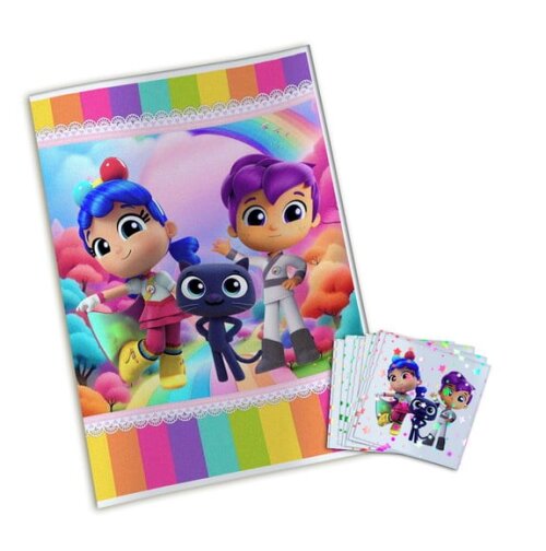 Álbum de Figurinhas Metalizadas Vera e o Reino do Arco Íris
