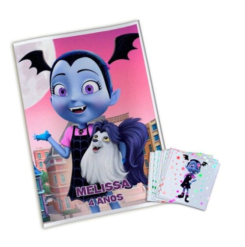 Álbum de Figurinhas Metalizadas Vampirina
