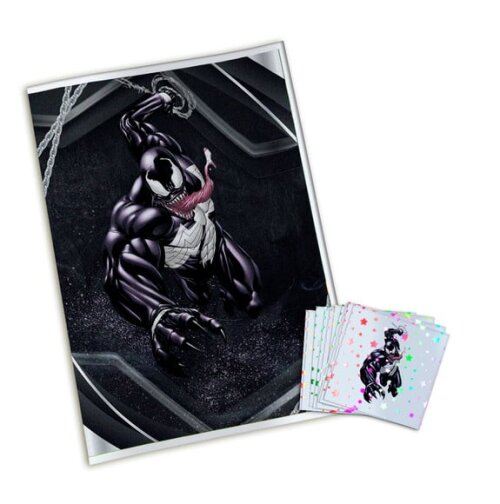 Álbum de Figurinhas Metalizadas Venom