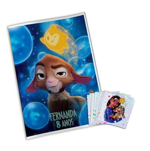 Álbum de Figurinhas Metalizadas Wish: o Poder dos Desejos