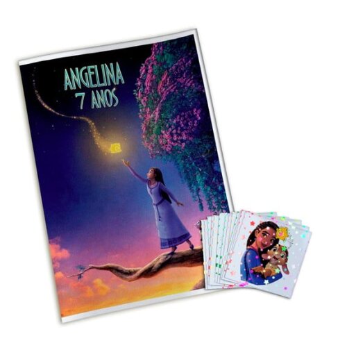 Álbum de Figurinhas Metalizadas Wish: o Poder dos Desejos