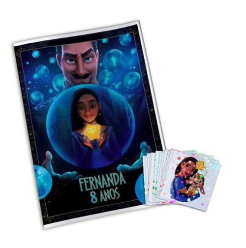 Álbum de Figurinhas Metalizadas Wish: o Poder dos Desejos