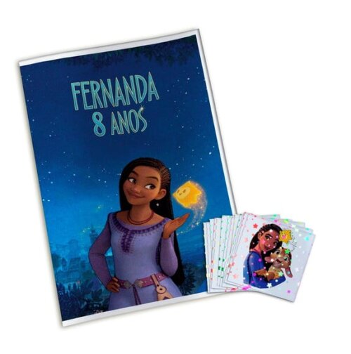 Álbum de Figurinhas Metalizadas Wish: o Poder dos Desejos