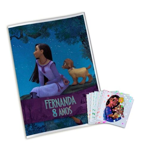 Álbum de Figurinhas Metalizadas Wish: o Poder dos Desejos
