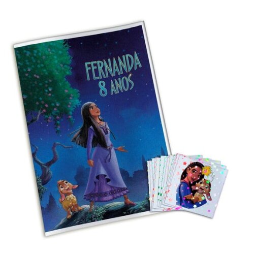 Álbum de Figurinhas Metalizadas Wish: o Poder dos Desejos