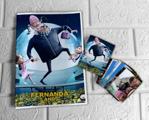 Álbum de Figurinhas Meu Malvado Favorito
