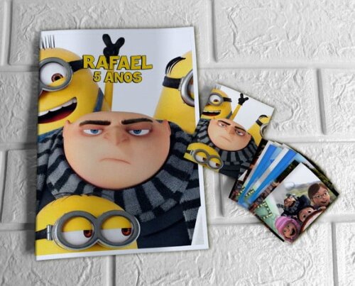 Álbum de Figurinhas Meu Malvado Favorito