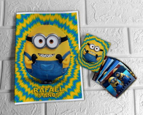 Álbum de Figurinhas Minions