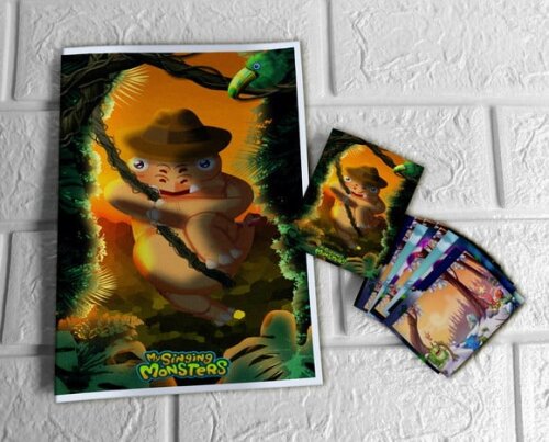 Álbum de Figurinhas My Singing Monsters