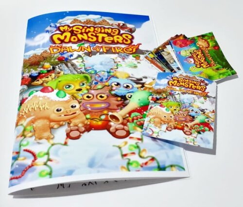 Álbum de Figurinhas My Singing Monsters