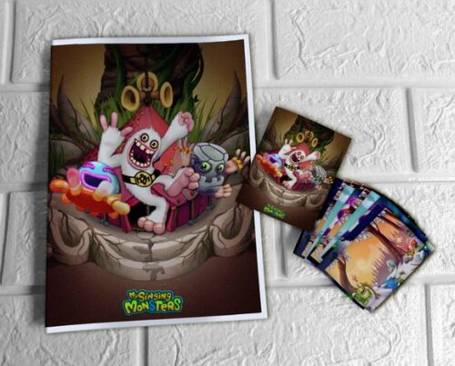 Álbum de Figurinhas My Singing Monsters