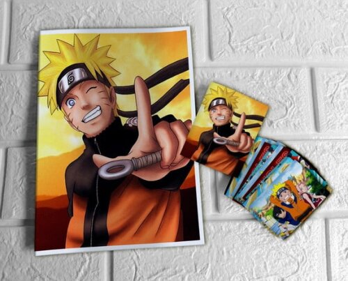 Álbum de Figurinhas Naruto