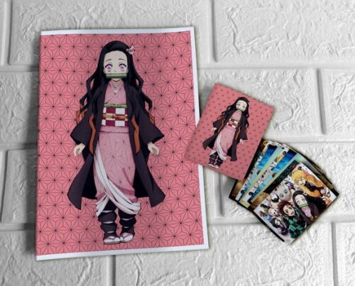 Álbum de Figurinhas Nezuko Demon Slayer